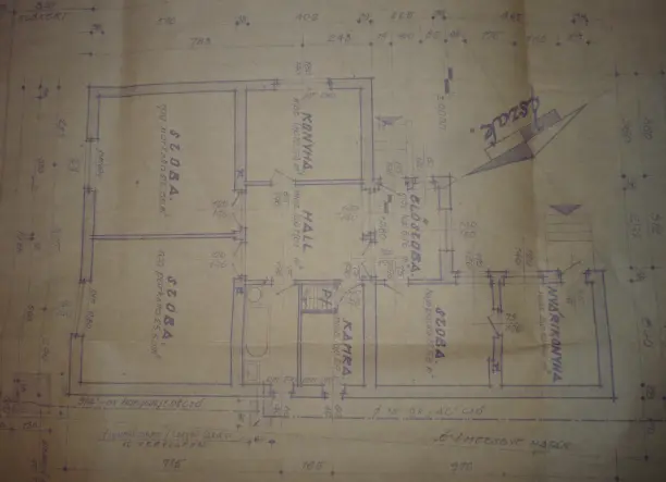 Pécs közeli faluban nagy kertes ház