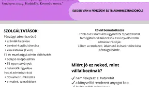 Pénzügyi-számviteli és TB fokuszú virtuális asszisztens