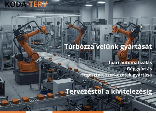 Ipari automatizálás és egyedi gépgyártás, az Ön igényeire szabva!