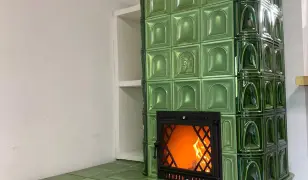 Cserépkályha kandalló kemence építés