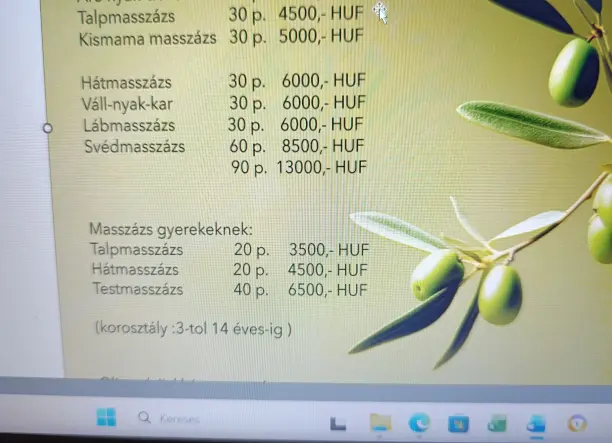 Svédmasszázs, arcmasszázs, talpmasszázs, kismama masszázs, masszázs gyerekeknek