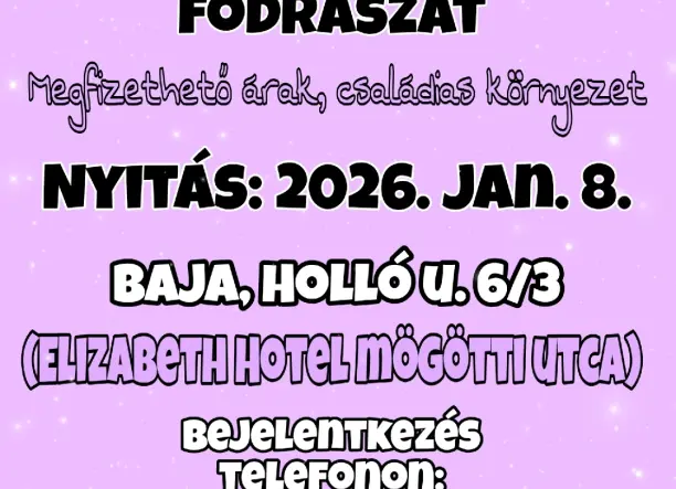 Anita fodrászat! Női férfi gyerek hajvágás