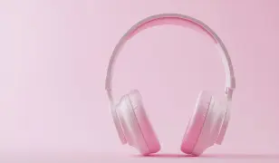 Eladó normál JVC fejhallgató – rózsaszín, tökéletes állapotban!