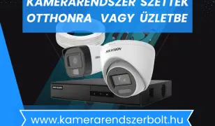 Komplett biztonsági kamerarendszer csomag – új, garanciás