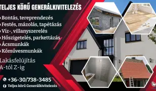 💥 Profi felújítás, teljes körű szolgáltatás, országosan! 💥