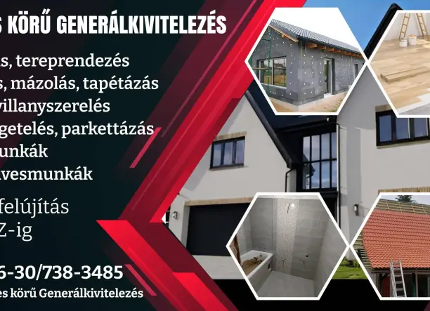 💥 Profi felújítás, teljes körű szolgáltatás, országosan! 💥