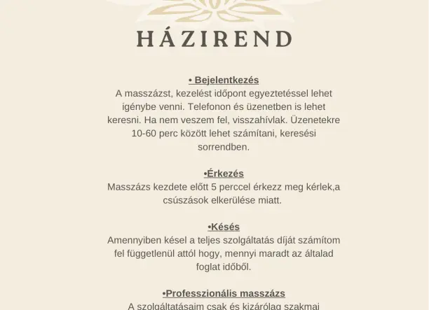 Body&Soul Masszázs Stúdió Miskolc