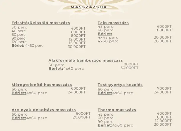 Body&Soul Masszázs Stúdió