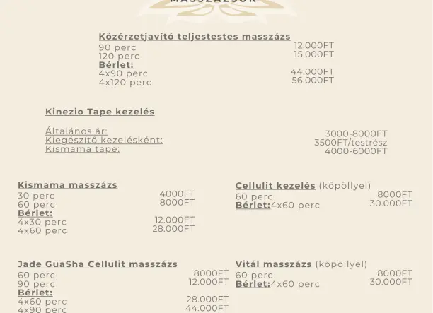 Body&Soul Masszázs Stúdió