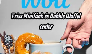 Friss Minifánk és Bubble Waffel center Szekszárdon- Kiszállítás a városba