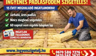Ingyenes padlásfödém szigetelés