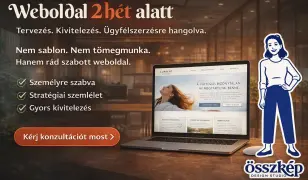 Weboldalkészítés 2 hét alatt