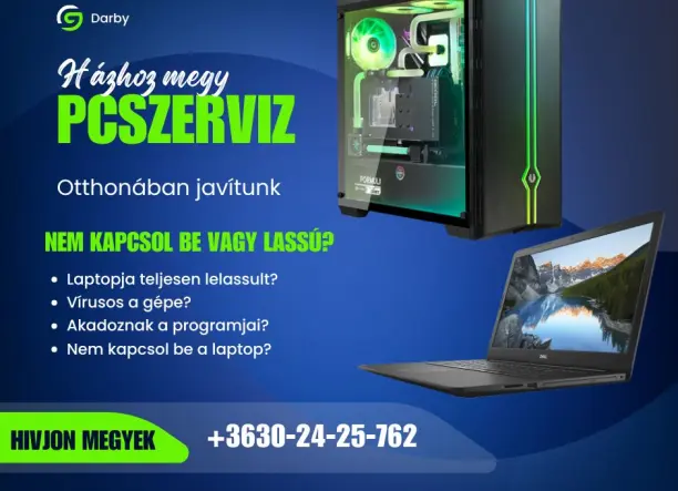 Házhoz kijáró Pc szerviz Budapest, hívjon megyünk!