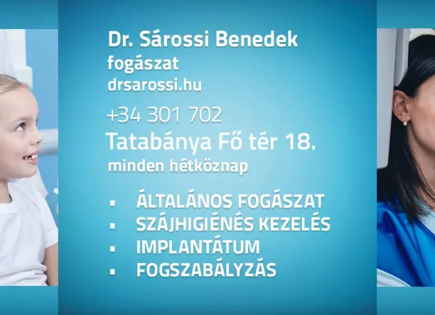 Fogászati Centrum Tatabánya – több mint 23 év tapasztalat 🦷