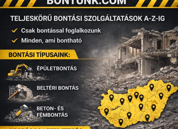 Mi bontunk és nem rombolunk A&J&N