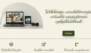 Igényes és felhasználóbarát weboldalak készítése rövid határidővel!