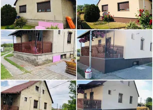 Homlokzati hőszigetelés