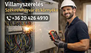 Megbízható villanyszerelő Székesfehérváron és Fejér megyében