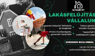 Lakásfelújítást vállalok