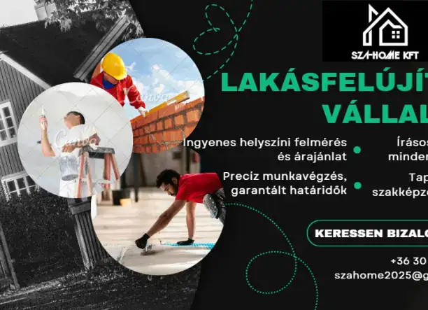 Lakásfelújítást vállalok