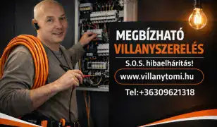 Villanyszerelès.