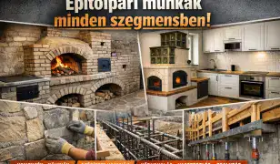 Kőmunkák, burkolás, kályhák, beépített konyhák – mindent egy kézből!
