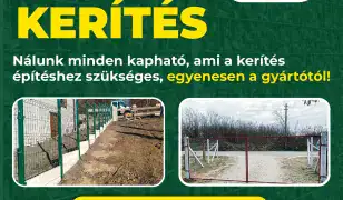 ***Kerítés építés országosan!*** vadháló, drótfonat, drótháló, oszlop, kapu