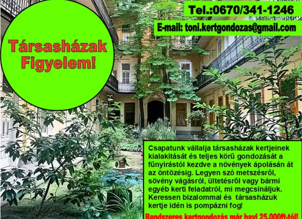 To-Ni. Garden service