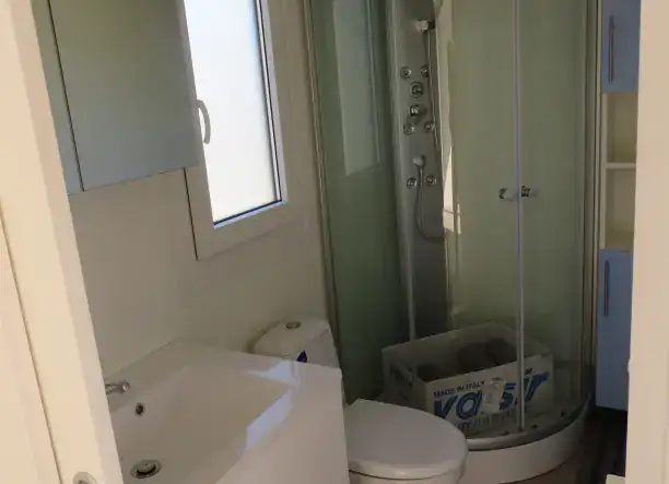 Soha nem használt mobilház eladó