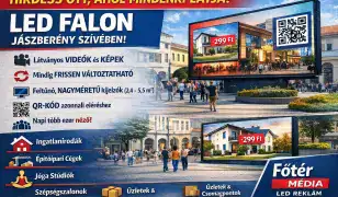 📢 Hirdess ott, ahol mindenki látja – LED falon, Jászberény szívében!