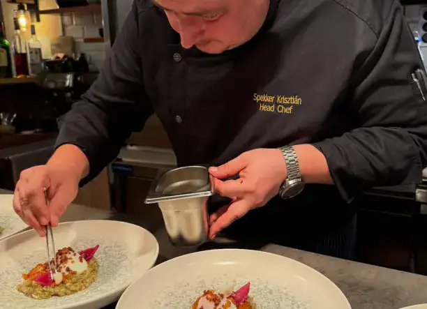 Séf 921 Kitchen Lakásétterem-4 fogásos élményvacsora-Székesfehérvár