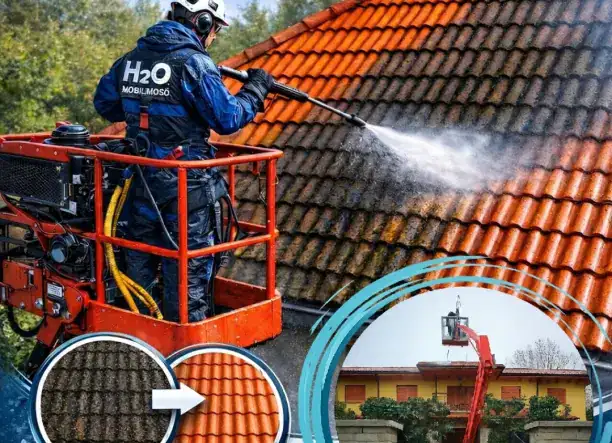 Érintésmentes tetőmosás