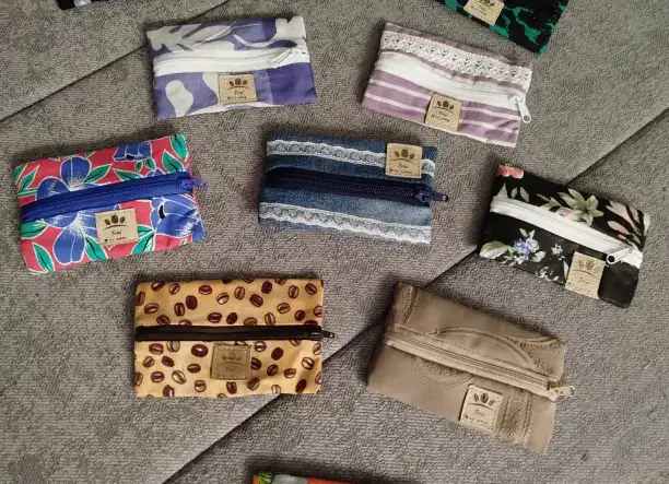 Handmade papírzsebkendő tartók