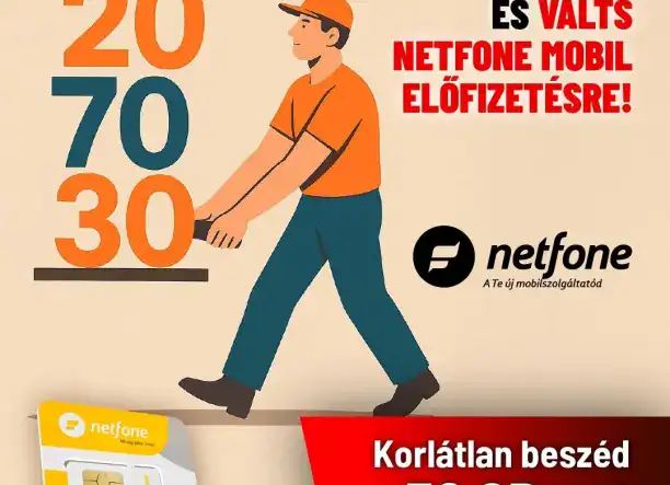 „Már 9 éve Netfone-os varázsló vagyok – segíthetek elűzni a drága díjakat!” 🧙‍♂️📞