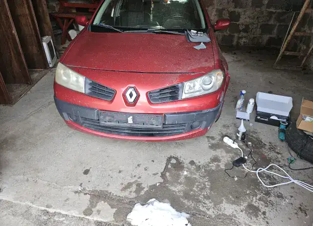 Fényszóró regenerálás gőzöléses technológiával