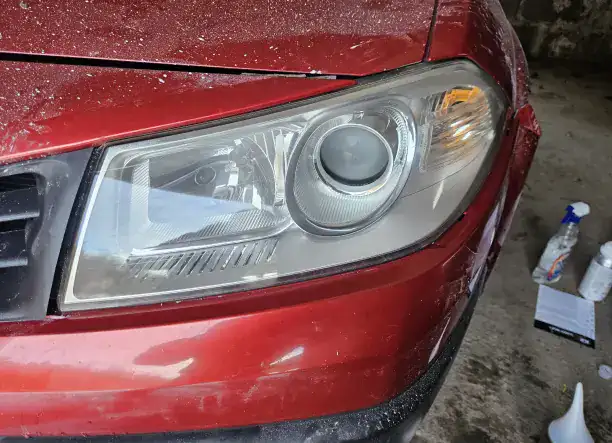 Fényszóró regenerálás gőzöléses technológiával