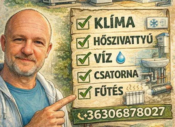 Klíma telepítés