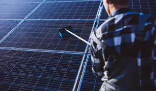 Napelem, homlokzat, kerítés ,térkő , tető mosás, tisztítás