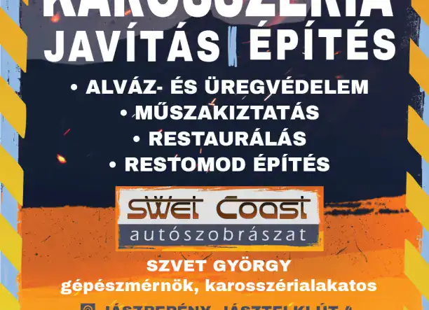Autó karosszéria javítás