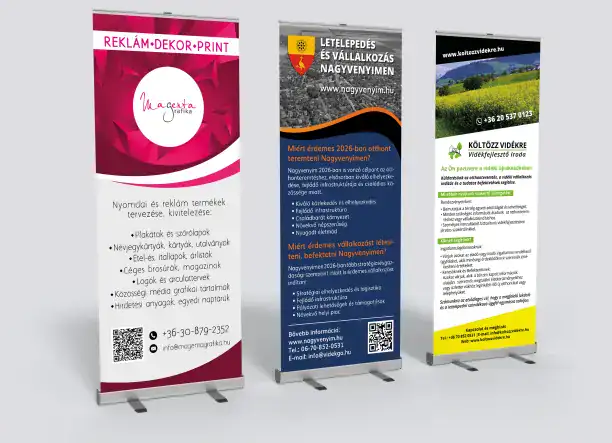 Rollup tervezés és kivitelezés