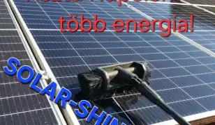 Napelem tisztítás!