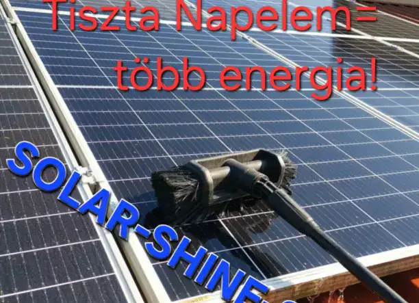 Napelem tisztítás!