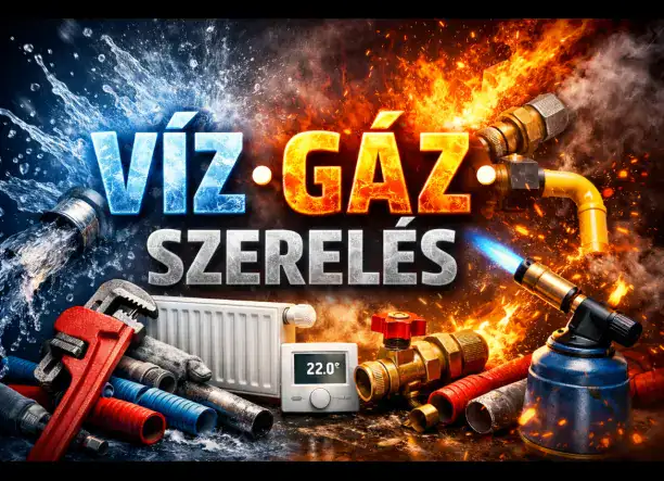 Víz-, gáz-, fűtés vagy klíma gond? 🛠️❄️🔥 Mi megoldjuk! ✔ víz- és gázszerelés ✔ központi fűtés ✔ klímaszerelés ✔ kőműves munkák