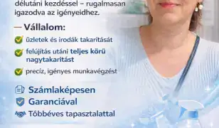 Irodák,üzletek professzionális takarítása