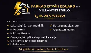 Villanyszerelés Bács Kiskun megyében és környékén