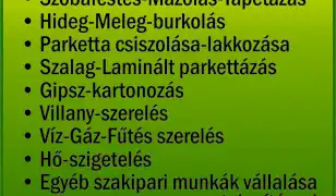 Szobafestés – Mázolás – Tapétázás – Profi minőségben!