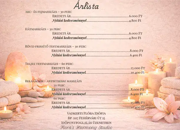 Stresszoldó és Relaxáló masszázs - XI kerületben