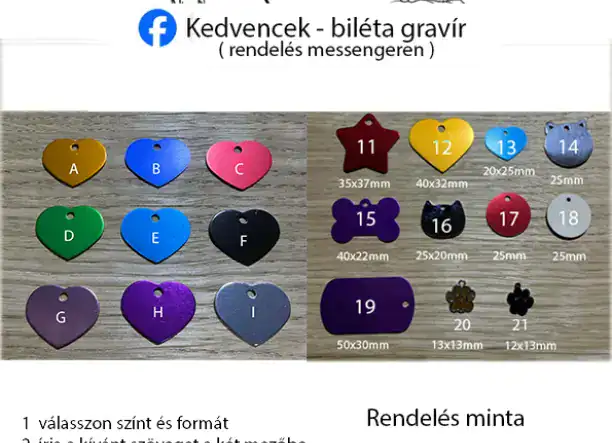 Kedvencek – biléta gravír, ami valóban személyre szabott!