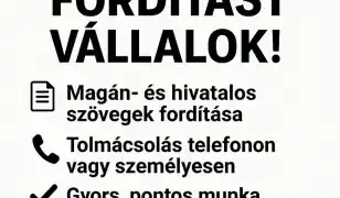LENGYEL FORDITÁSOKAT VÁLLALOK