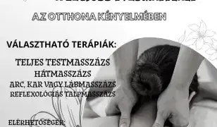 Teljes test, hát, láb, arc vagy reflexológia – otthon, kényelmesen”